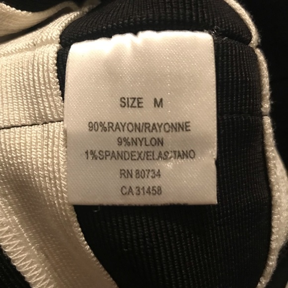 Black and white striped, shirt and sexy dress! - Picture 4 of 4